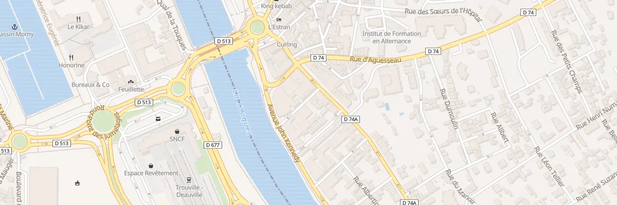 Plan du 13 Av John Kennedy à Trouville-sur-Mer