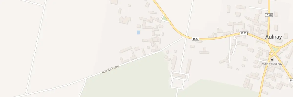 Plan du 8 Rue de Vatre à Aulnay