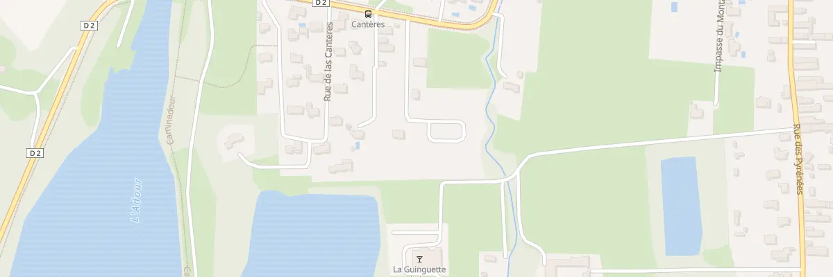Plan du 10 Rue de l’Agaou à Bours