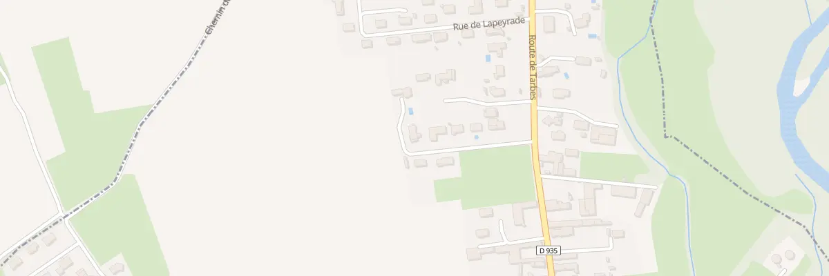 Plan du 12 Rue du Mouret à Momères