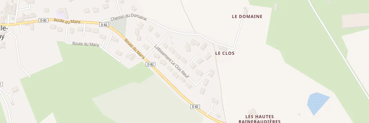 Plan du 23 Lot le Clos Neuf à La Chapelle-Saint-Fray