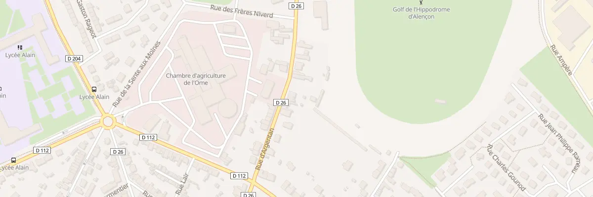 Plan du 88 Rue d’Argentan à Alençon