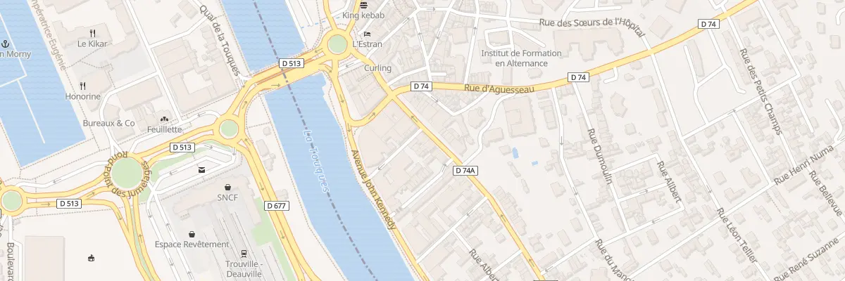 Plan du 133 Rue du Gal de Gaulle à Trouville-sur-Mer