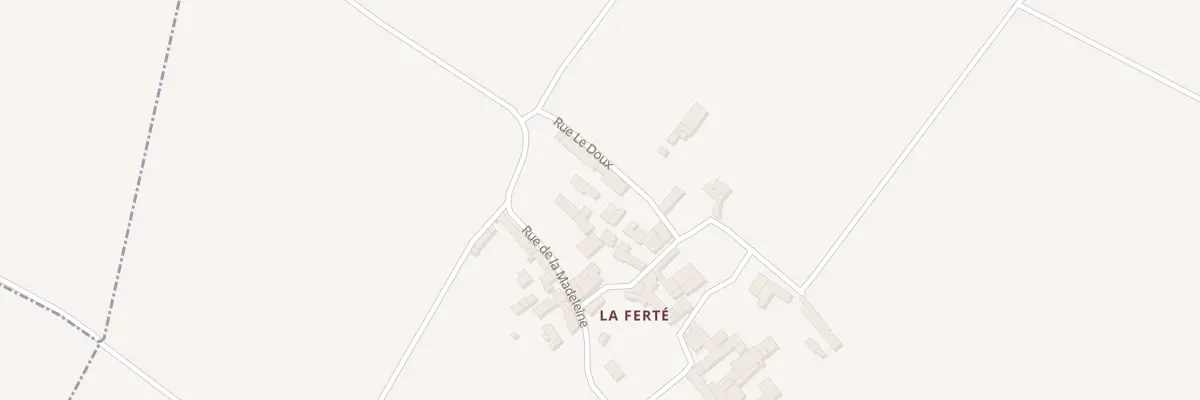 Plan du 5308 La Ferte à Villefagnan