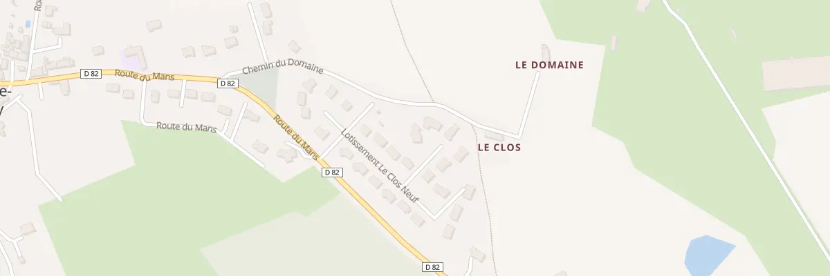 Plan du 22 Lot le Clos Neuf à La Chapelle-Saint-Fray