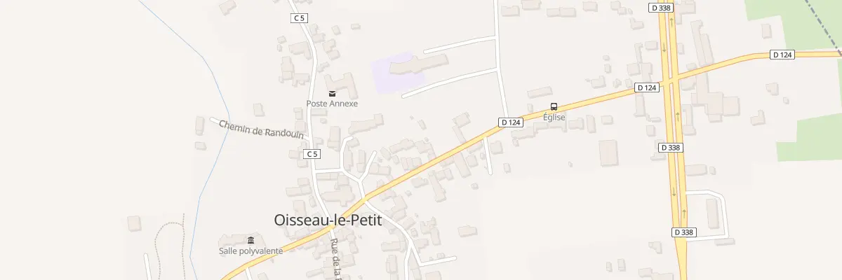 Plan du 13 Rue Principale à Oisseau-le-Petit