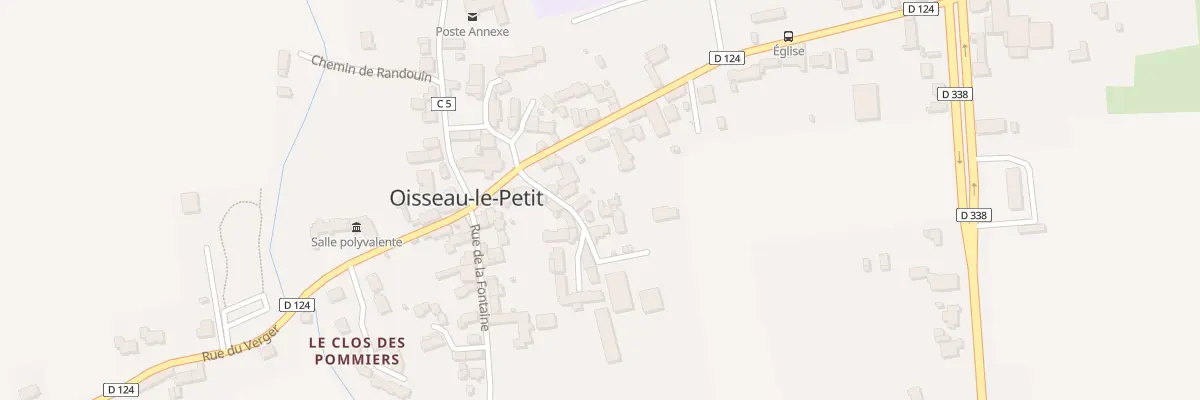 Plan du 5 Rue des Recoins à Oisseau-le-Petit