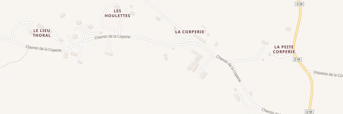 Plan du 5094 La Corperie à Auvillars