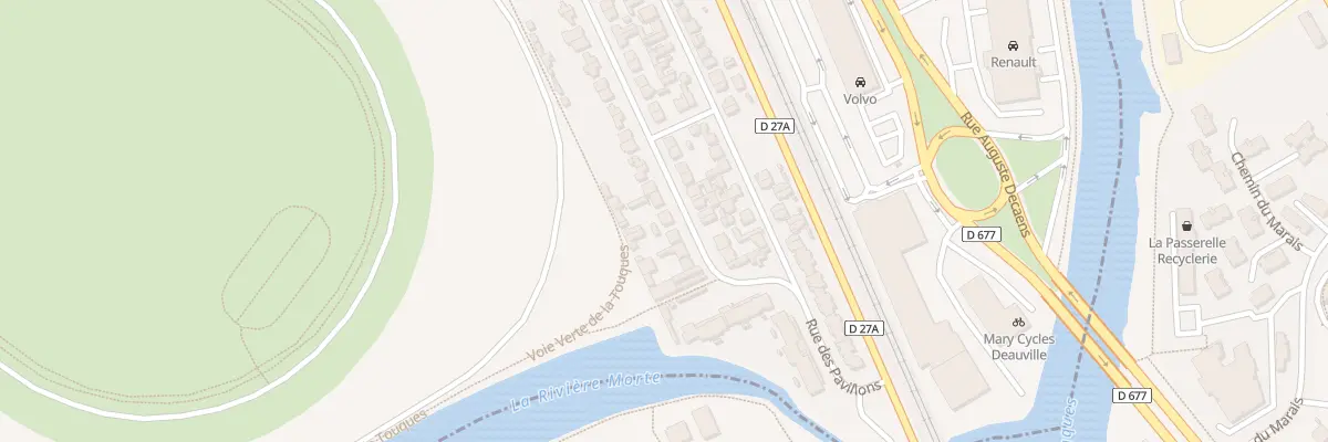 Plan du 166 Rue de Verdun à Deauville