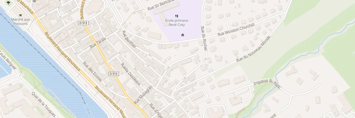 Plan du 16 Rue Berthier à Trouville-sur-Mer