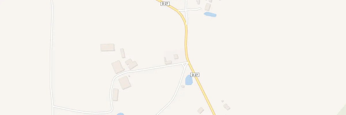 Plan du 2 Le Bricou à Latillé