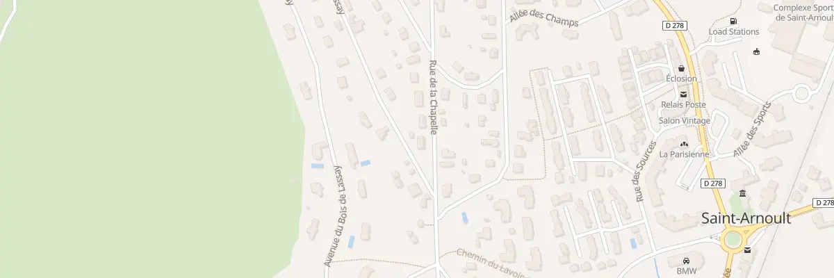 Plan du 32 Rue de la Chapelle à Saint-Arnoult