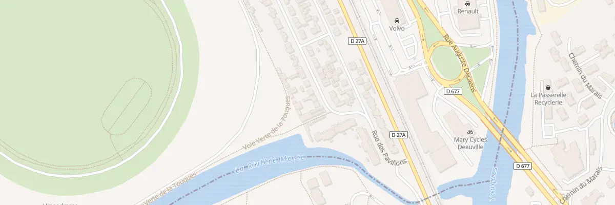 Plan du 170 Rue de Verdun à Deauville