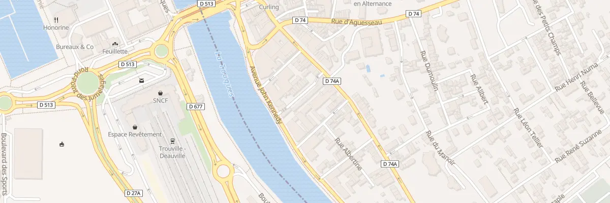 Plan du 119B Rue du Gal de Gaulle à Trouville-sur-Mer