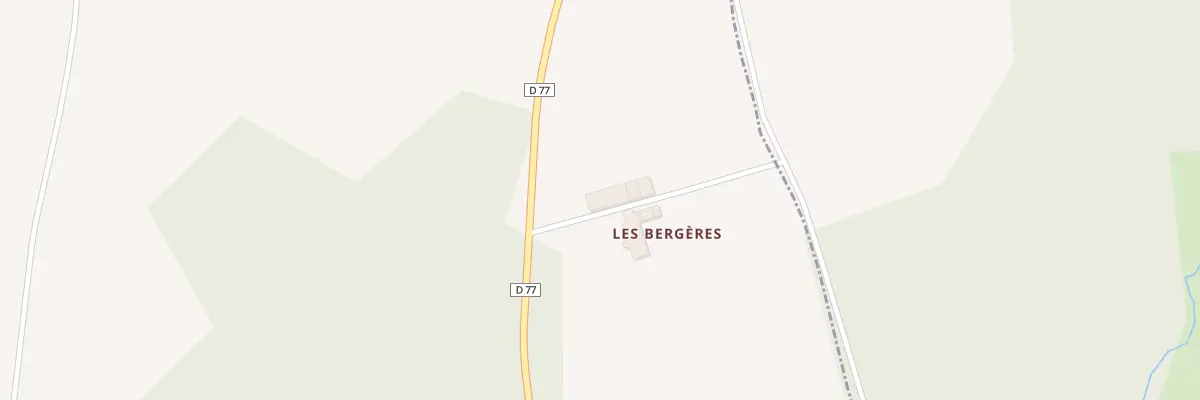 Plan du 5064 Les Bergeres à Saint-Quentin-de-Chalais