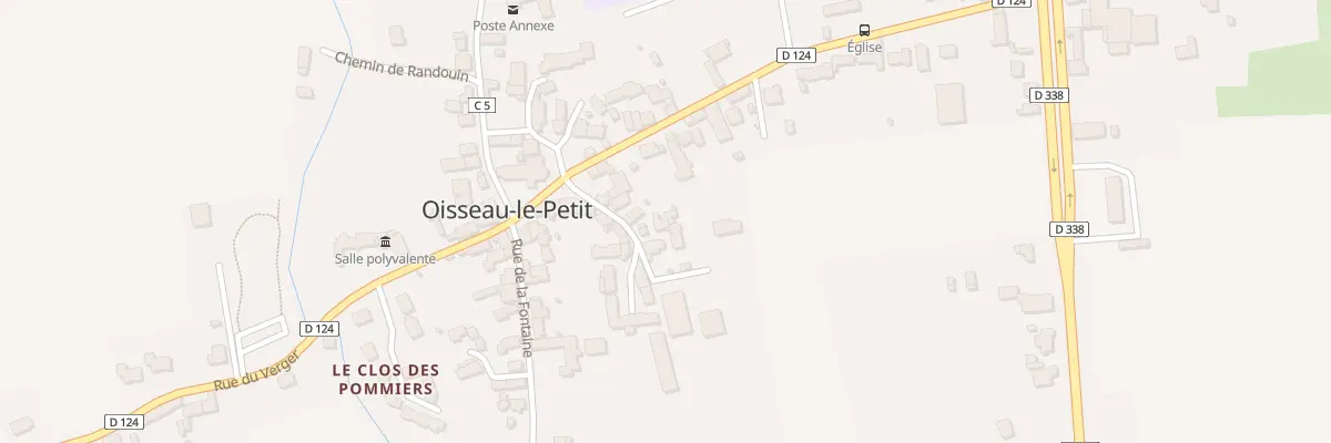 Plan du 7 Rue des Recoins à Oisseau-le-Petit