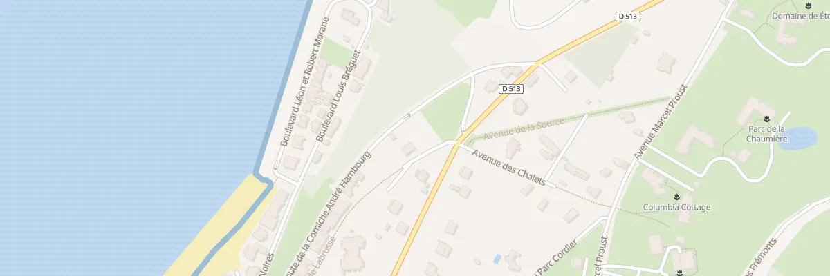 Plan du 9004 Rue de la Corniche à Trouville-sur-Mer