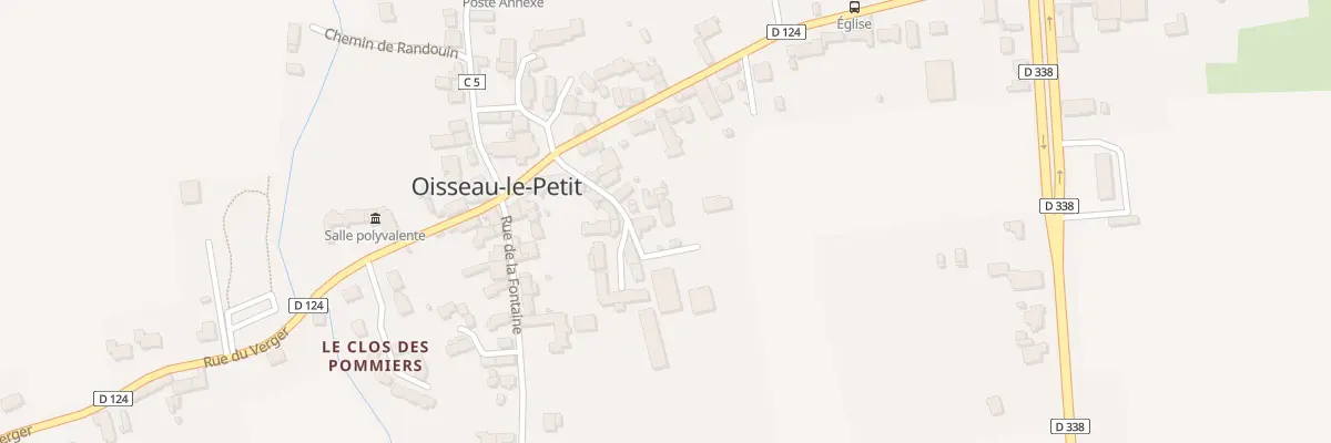 Plan du 9 Rue des Recoins à Oisseau-le-Petit