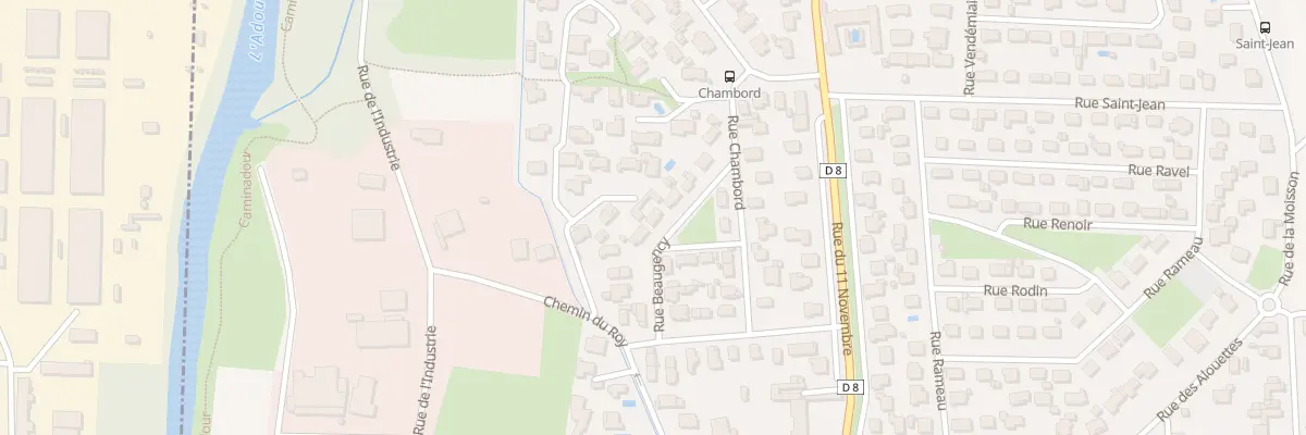 Plan du 14 Rue Beaugency à Aureilhan