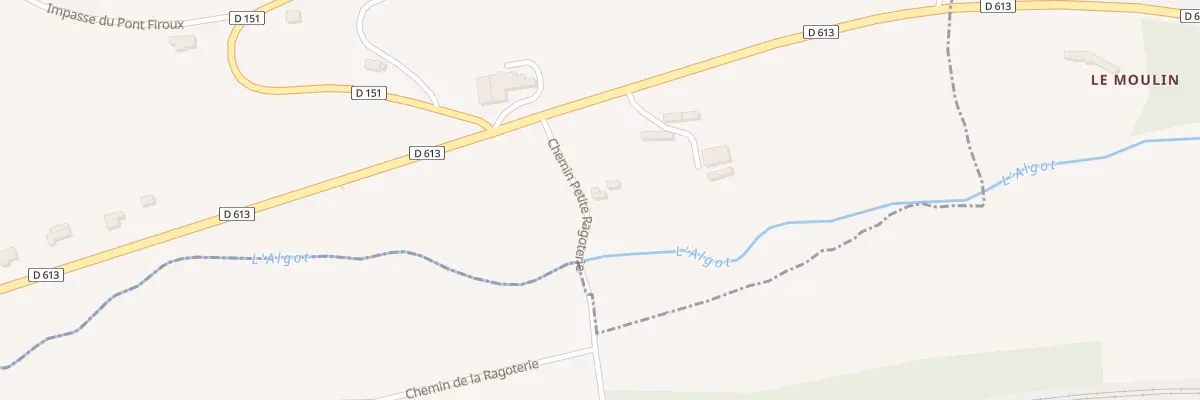 Plan du 76 Che de la Petite Ragoterie à Cambremer