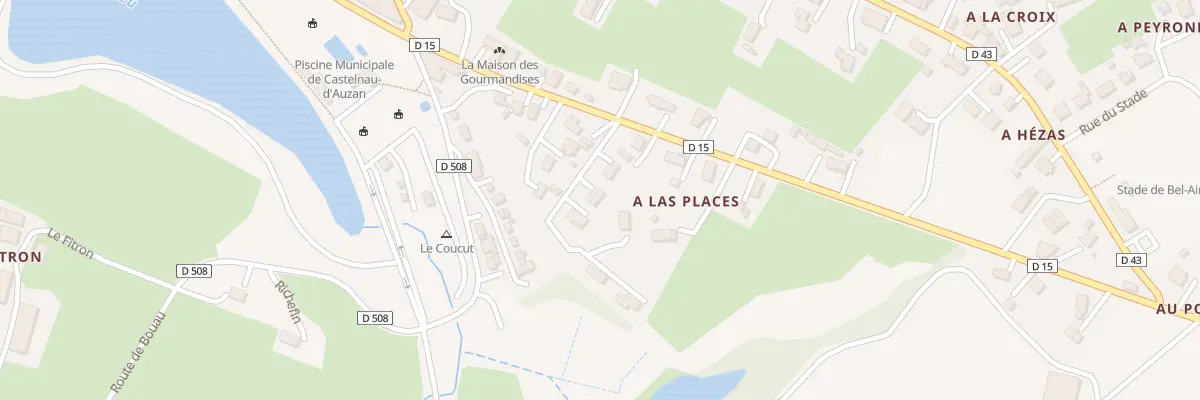 Plan du 3 Rue du 19 Mars 1962 à Castelnau d’Auzan Labarrère