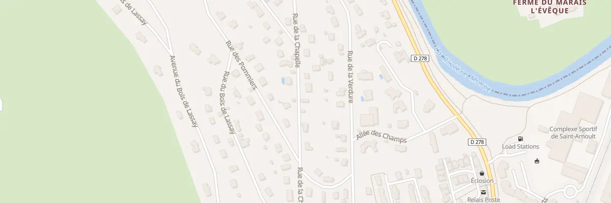 Plan du 31 Rue de la Chapelle à Saint-Arnoult
