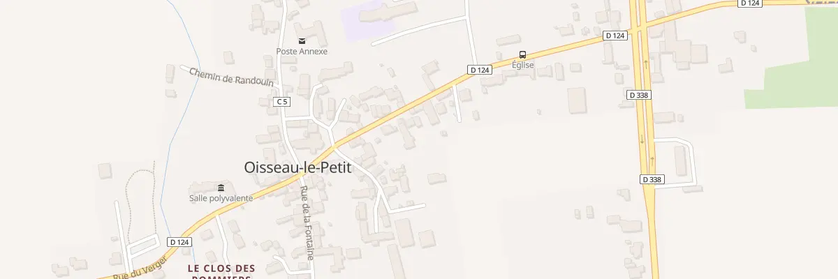 Plan du 4 Rue Principale à Oisseau-le-Petit