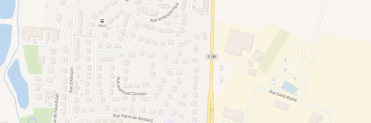 Plan du 16 Rue de la Renaissance à Arçonnay