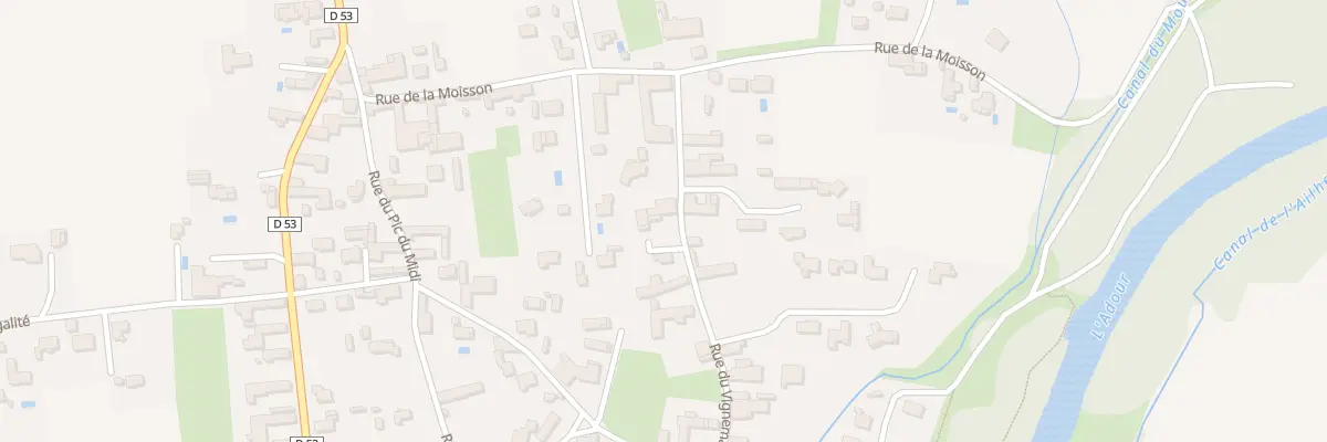 Plan du 14 Rue du Vignemale à Aurensan