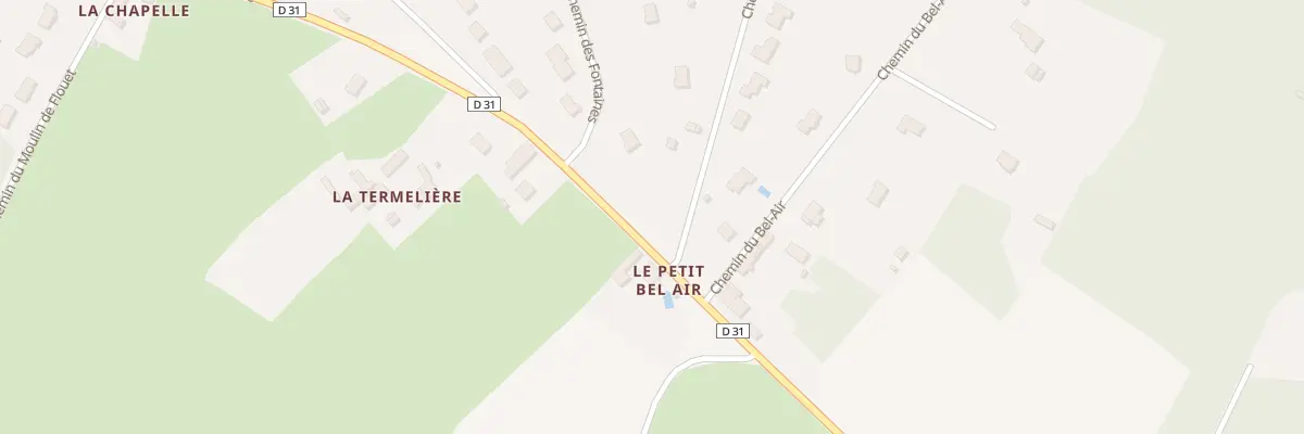 Plan du 1A Che du Midi à Cérans-Foulletourte