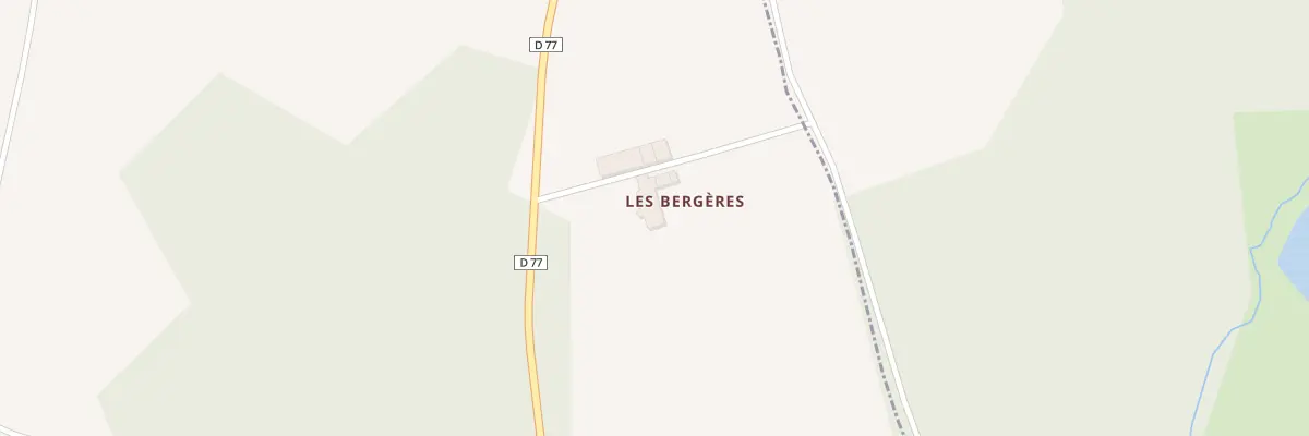 Plan du 5065 Les Bergeres à Saint-Quentin-de-Chalais