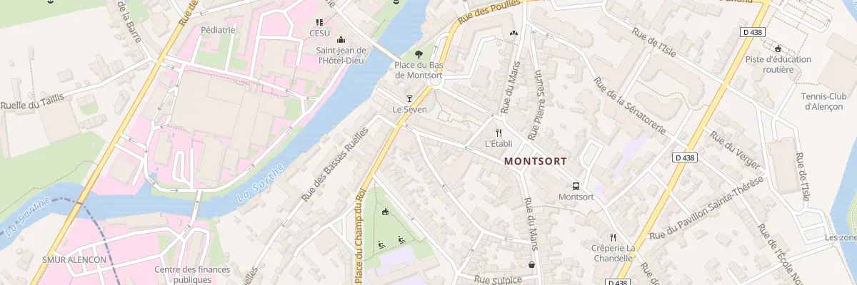Plan du 31 Rue Saint-Pierre à Alençon