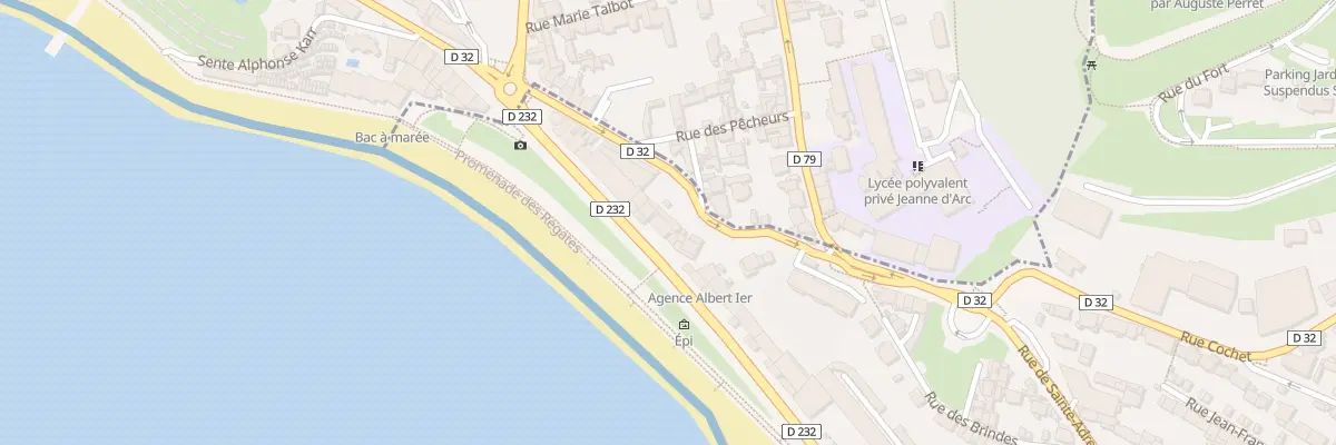Plan du 132 Bd Albert 1er au Havre