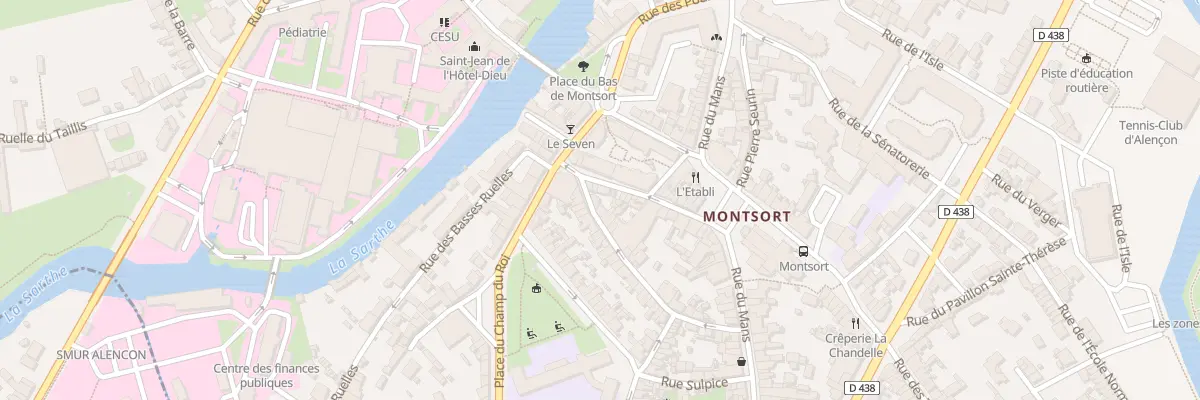 Plan du 29 Rue Saint-Pierre à Alençon