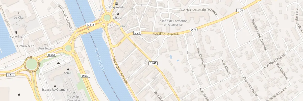 Plan du 90 Rue du Gal de Gaulle à Trouville-sur-Mer