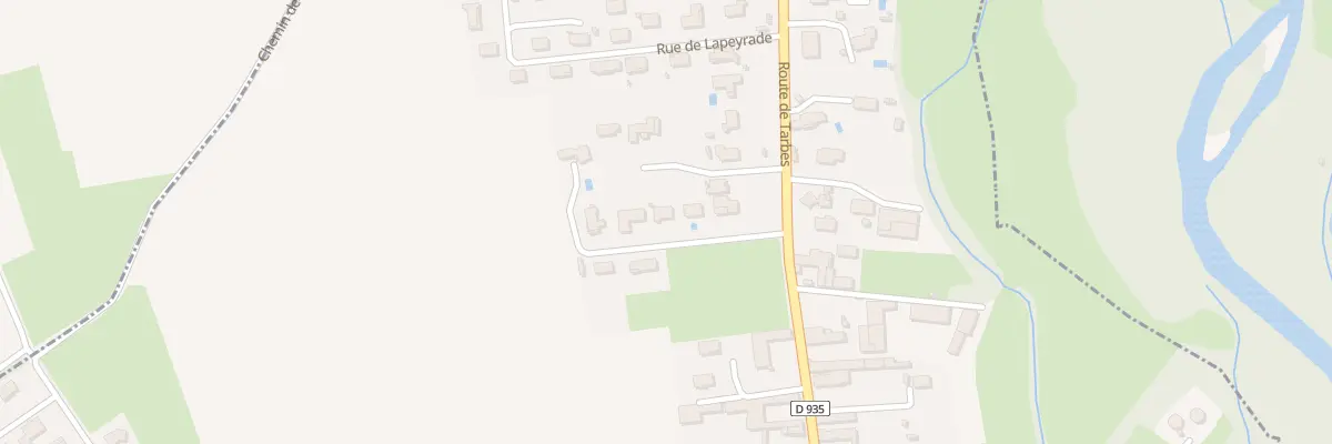 Plan du 6 Rue du Mouret à Momères