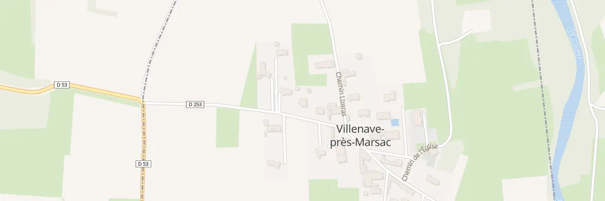Plan du 18 Rue Saint-bruno à Villenave-près-Marsac