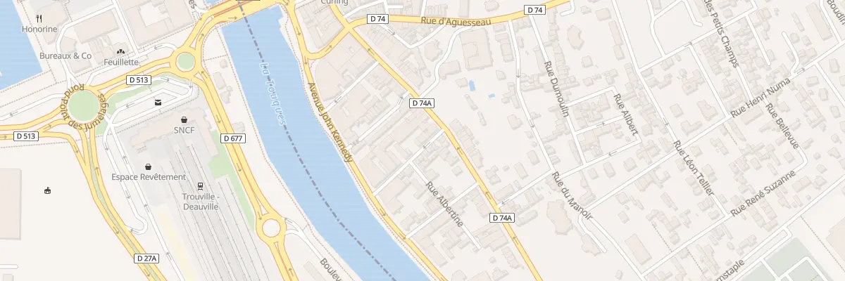 Plan du 8 Rue Quernet à Trouville-sur-Mer