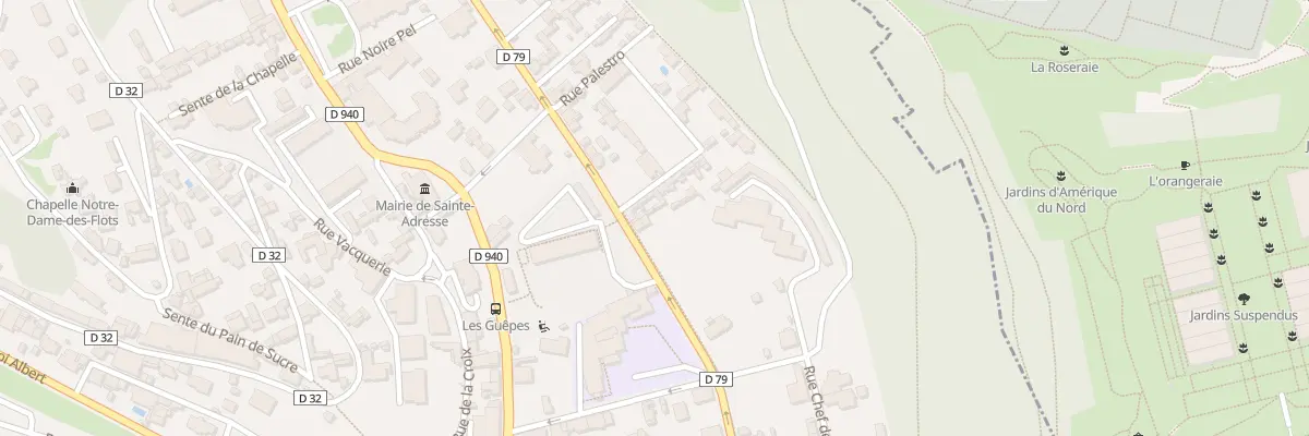 Plan du 42 Rue du Gen de Gaulle à Sainte-Adresse