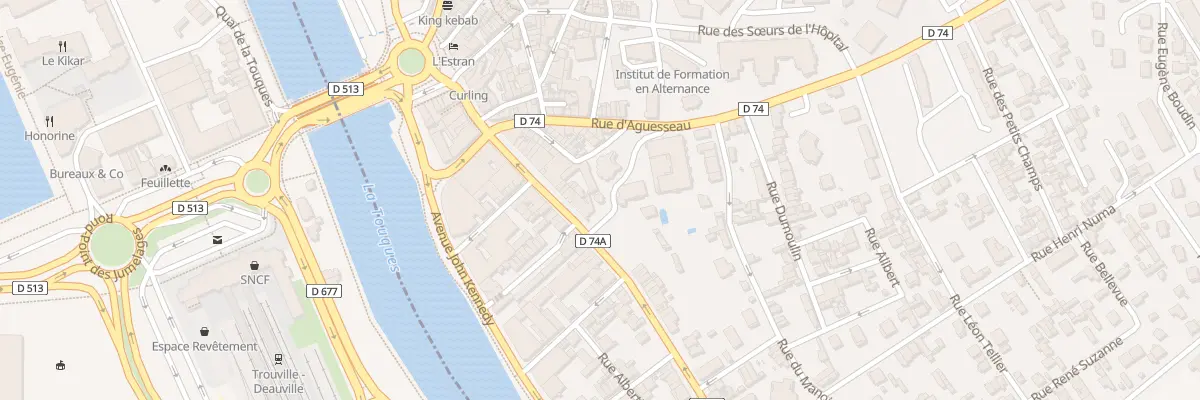 Plan du 86B Rue du Gal de Gaulle à Trouville-sur-Mer