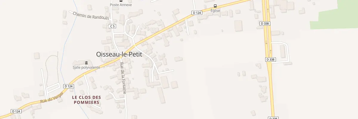 Plan du 13 Rue des Recoins à Oisseau-le-Petit