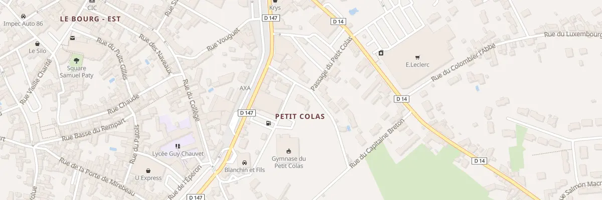 Plan du 2 Rle des Marronniers à Loudun