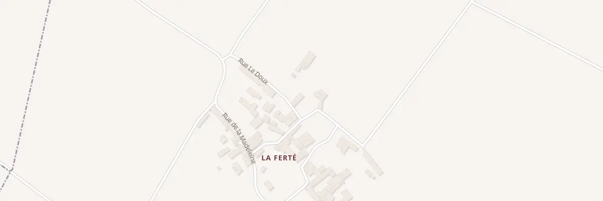 Plan du 5 Rue de la Mare de la Ferte à Villefagnan