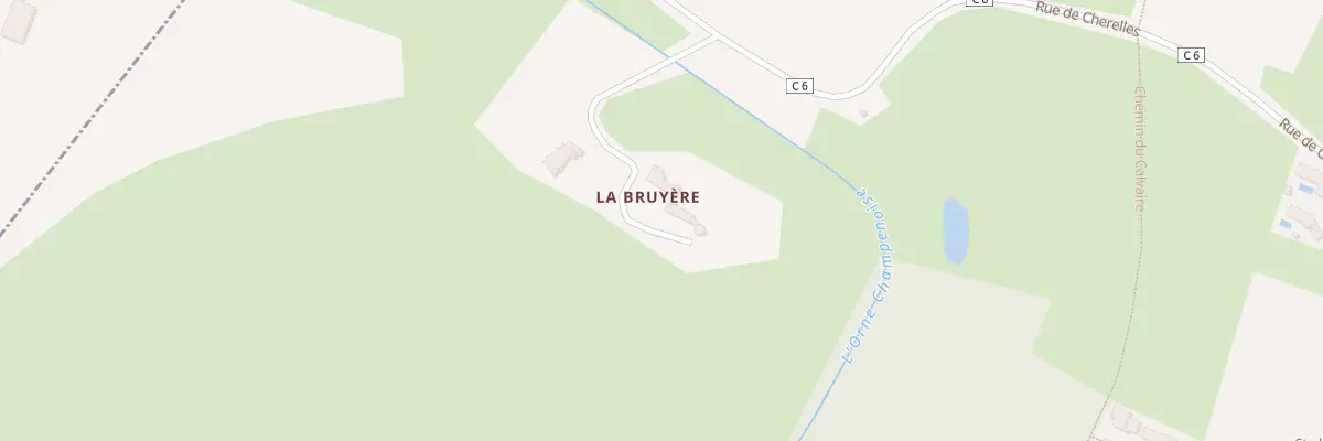 Plan du 251 Che de la Bruyère à Saint-Georges-du-Bois