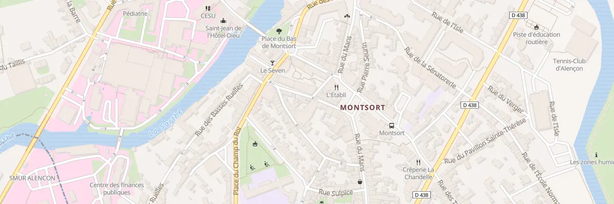 Plan du 17 Rue Saint-Pierre à Alençon