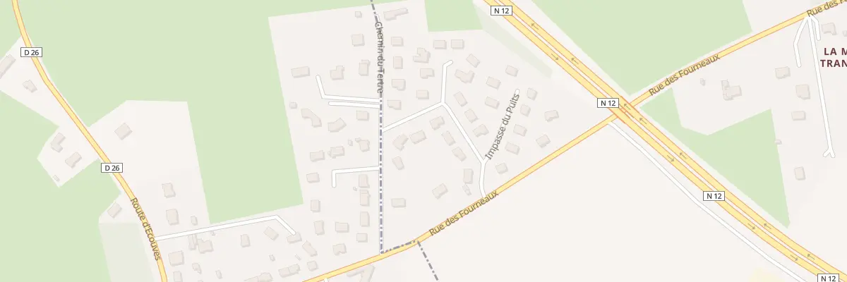 Plan du 9 Rue de la Fontaine aux Contes à Valframbert