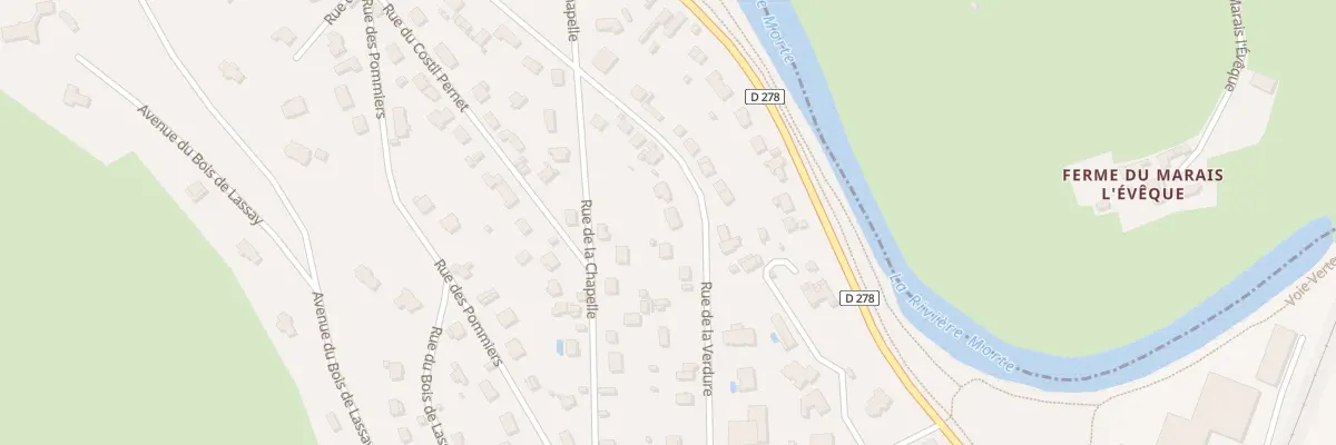 Plan du 30 Rue de la Verdure à Saint-Arnoult