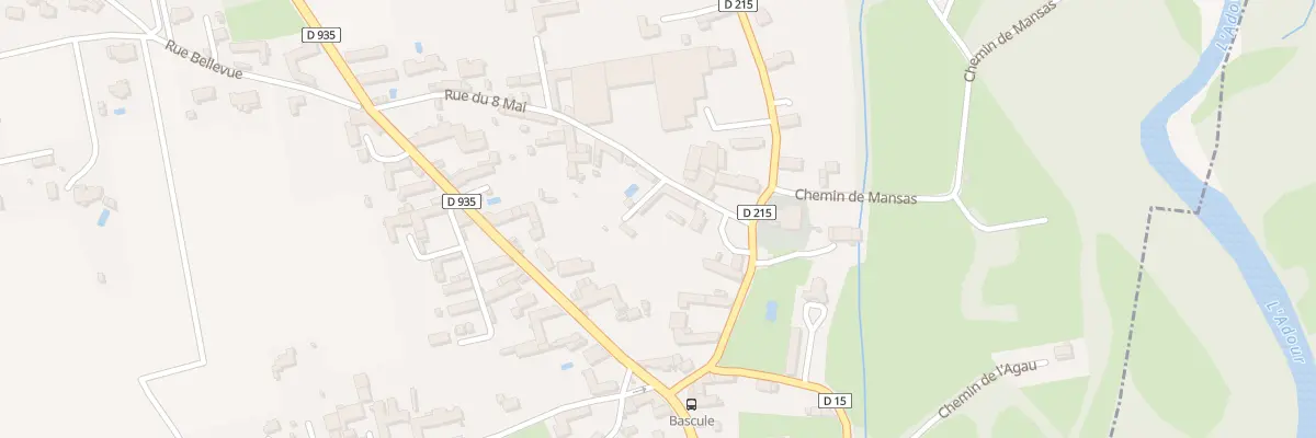 Plan du 14 Rue du Huit Mai à Horgues