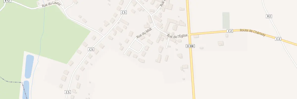 Plan du 3 Rue du Midi à Béthon