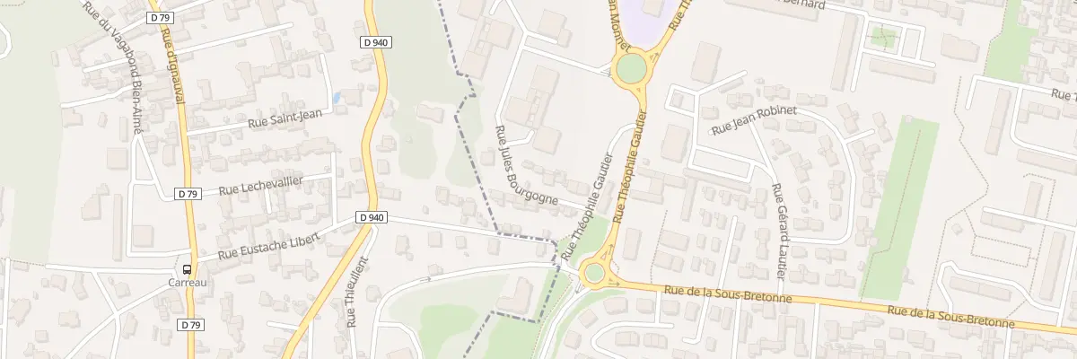 Plan du 8 Rue Jules Bourgogne au Havre